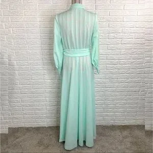 sheen green dress Angie Glamour Sheen Burnout Tiered Midi Dress main image 1
